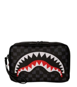 Sprayground Pochette Drip Check Shark Toiletry Brick 910B6570NSZ