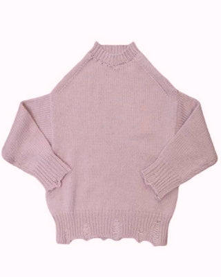 Nine:inthe:morning ROSIE Cropped Sweater In Soft Wool