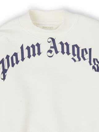 Palm Angels Felpa con logo PGBA001F22FLE0010146