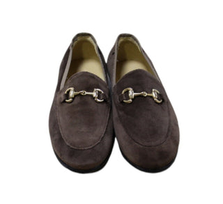 Panyno-Samt-Loafer E36060 mit Golddetail