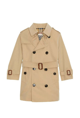 Burberry Trench Con Cintura 8001162 Da Bambina