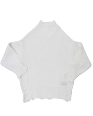 Nine:inthe:morning ROSIE Cropped Sweater In Soft Wool