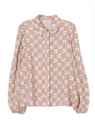 Elisabetta Franchi Logo Shirt EFCA230.0