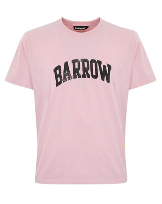 Barrow T-shirt girocollo con stampa S4BWUATH039