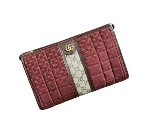 Gucci OPHIDIA RUNDE Clutch-Tasche 751912FAB7W3046