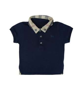 Burberry T-shirt a polo con simbolo B05L48