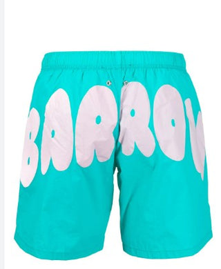 Barrow Herren-Boxerkostüm 034148 mit Retro-Aufdruck