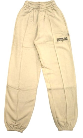 Comme des Fuckdown Jogger-Hose mit aufgedrucktem Logo CDFD1917