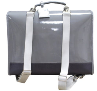 Escudama Patent Leather Briefcase Bag CATERINA