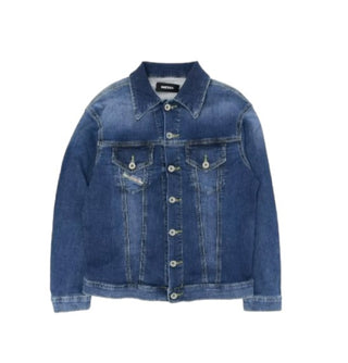 Diesel Giubbino In Denim 00J4QG-KXB3K Da Bambino